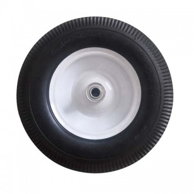 4.10/3.50-6  pneumatic air wheel for wheelbarrow trolly hand truck