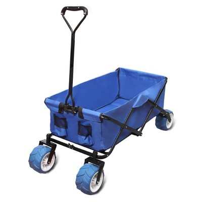 folding wagon garden shopping beach cart wheels for beach cart foldable wagon