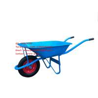 Heavy Duty Instruction Wheel Barrow  with 3.00-8/3.25-8 Pneumatic Wheel for Hot Sale WB6200