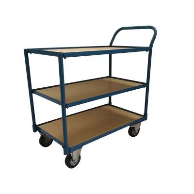 Dining room meal transport trolley restaurant food trolley