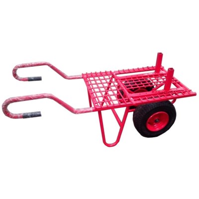 two wheel heavy duty 300kg curved handle brick trolly BT2170