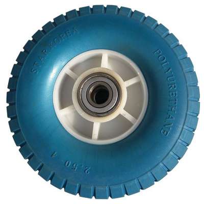 polyurethane tyre 2.50-4 3.00-4 3.50-4 pu foam wheel