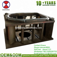 QingDao factory wholesale metal power wheelbarrow model bucket molds moulds mold wheel barrow tray mould