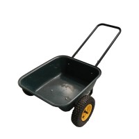 Plastic wheelbarrow for factory and garden