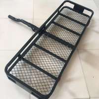 Rooftop Cargo Basket  Roof Rack Mount Cargo Basket with Net