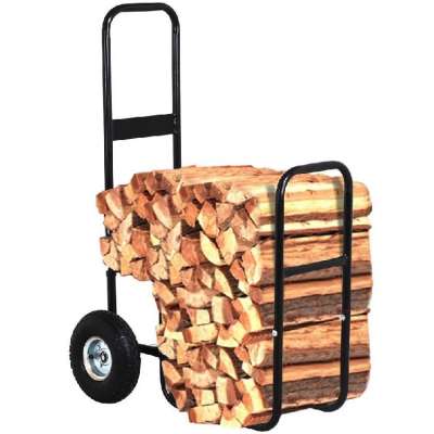 Rolling Firewood Rack Wood Storage Rack firewood  cart